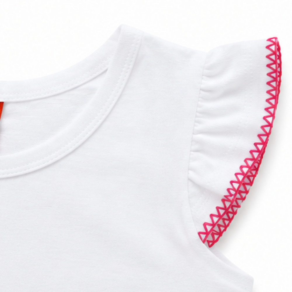 Conjunto Feminino Infantil Kyly Gatinha de Laço
