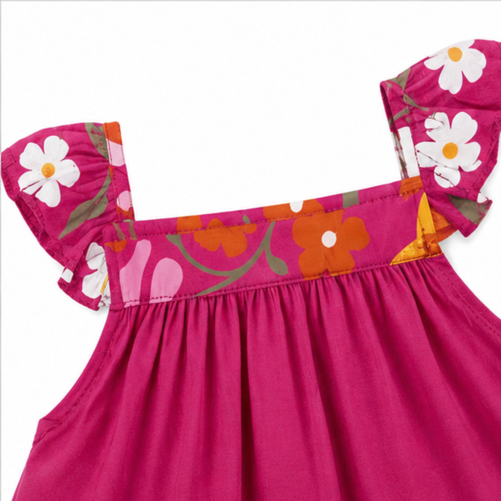 Vestido Infantil Feminino Kyly Oncinha Florida