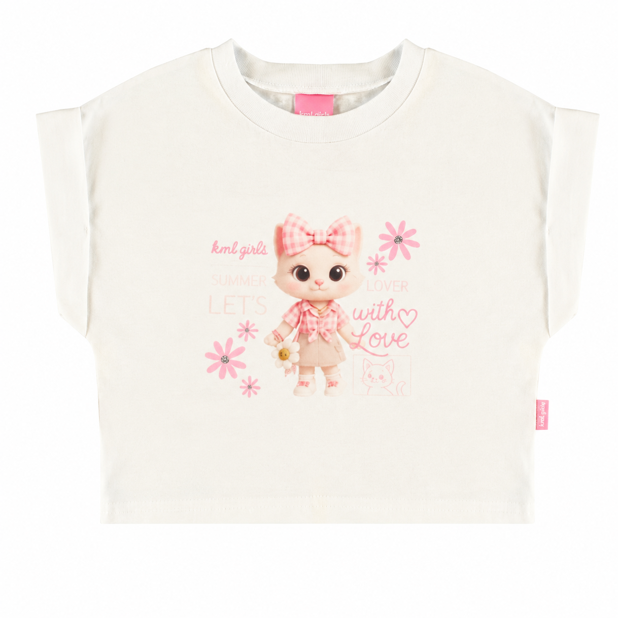 Conjunto Infantil Feminino Lina e Lou Kamylus Summer Let's Bichinhos