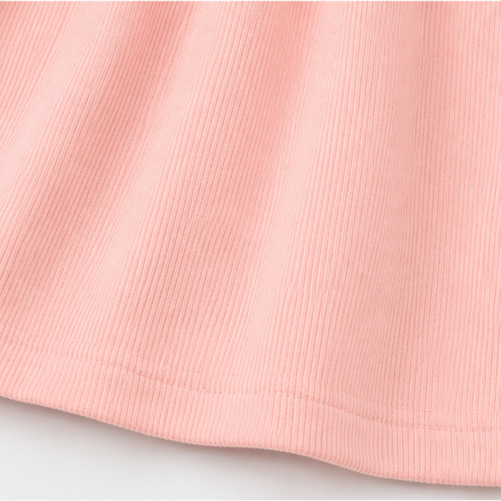Vestido Infantil Feminino Kamylus Lina e Lou Malha Piqué Trabalhada