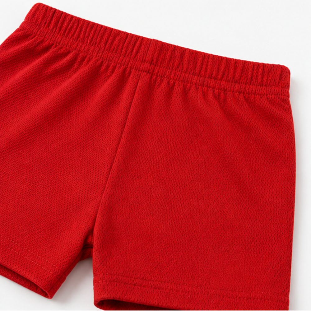 Conjunto Infantil Feminino Kamylus Batinha Favinho Sublimado e Shorts Piqué
