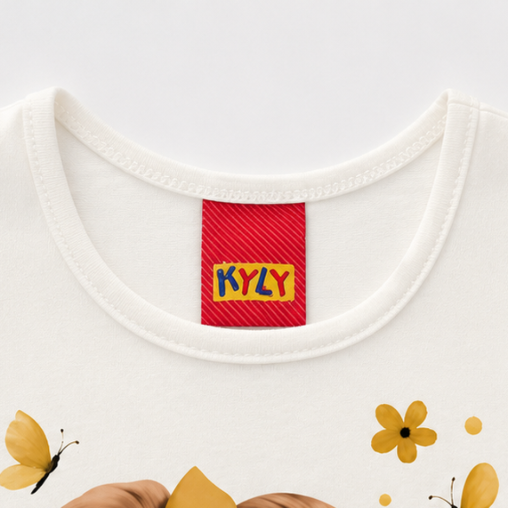 Conjunto Infantil Feminino Kyly Menina Fotógrafa Regata e Shorts