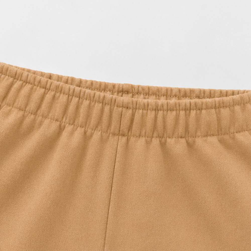 Conjunto Infantil Feminino Kyly Capivara Florida Regata e Shorts Algodão
