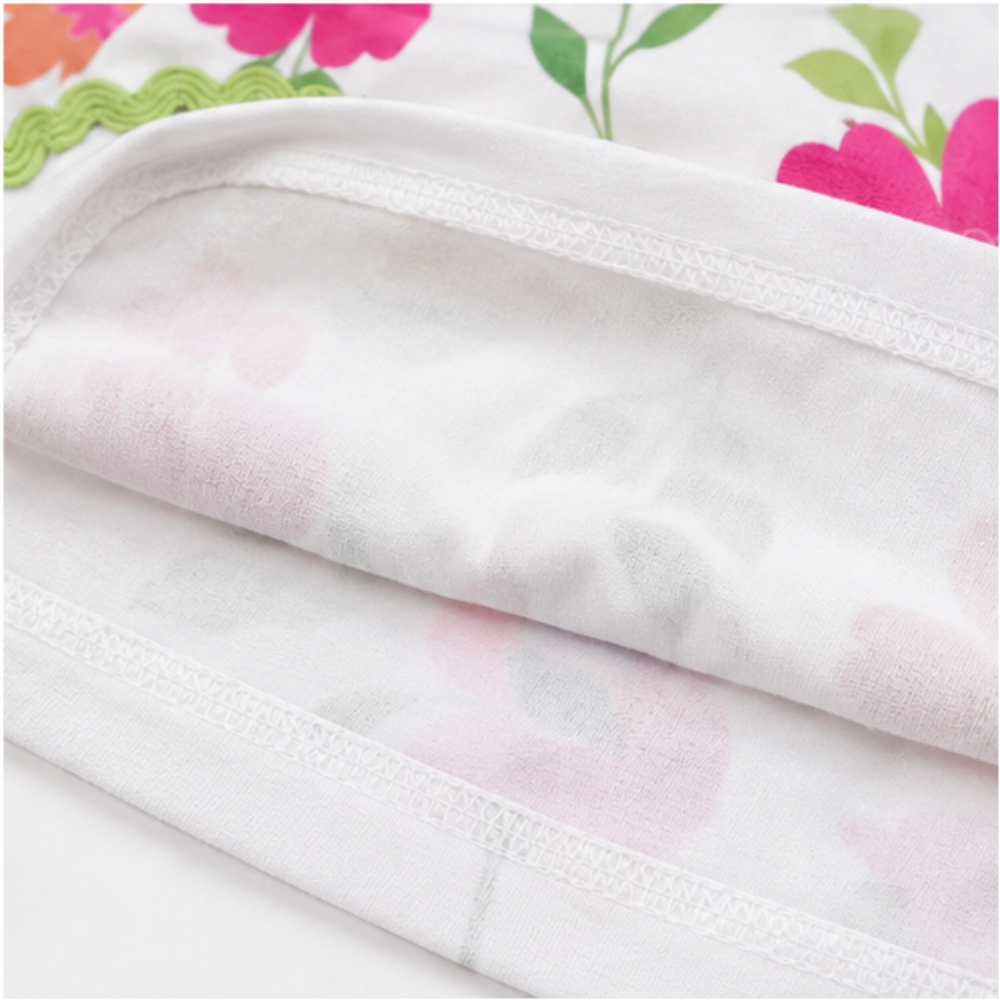 Vestido Infantil Feminino Kyly Floral com Sianinha