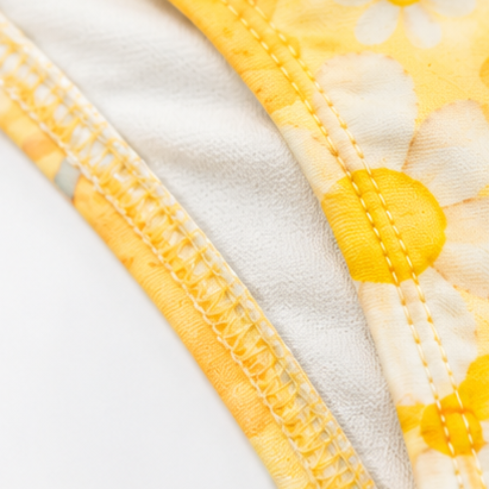 Conjunto Manga Longa Infantil Baby Kamylus Tchibum Coelhinha na Praia Proteção UV 50+ Dri-Fit