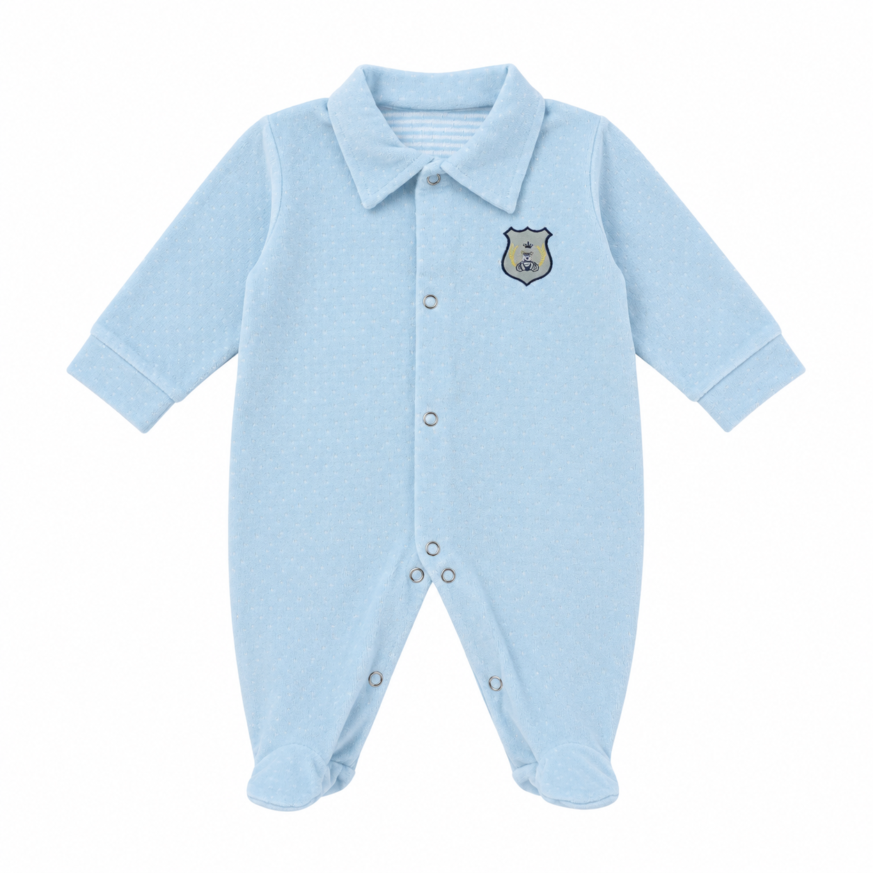Saída de Maternidade Zuraffa Baby Malha Dupla Face Prematuro 3 Peças