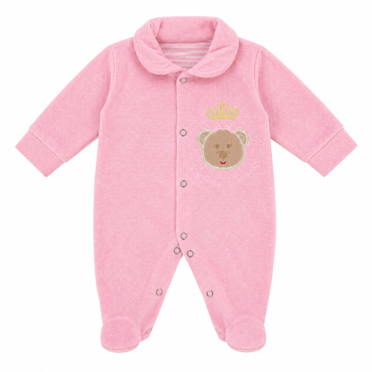 Saída de Maternidade Zuraffa Baby Malha Dupla Face Prematuro 3 Peças