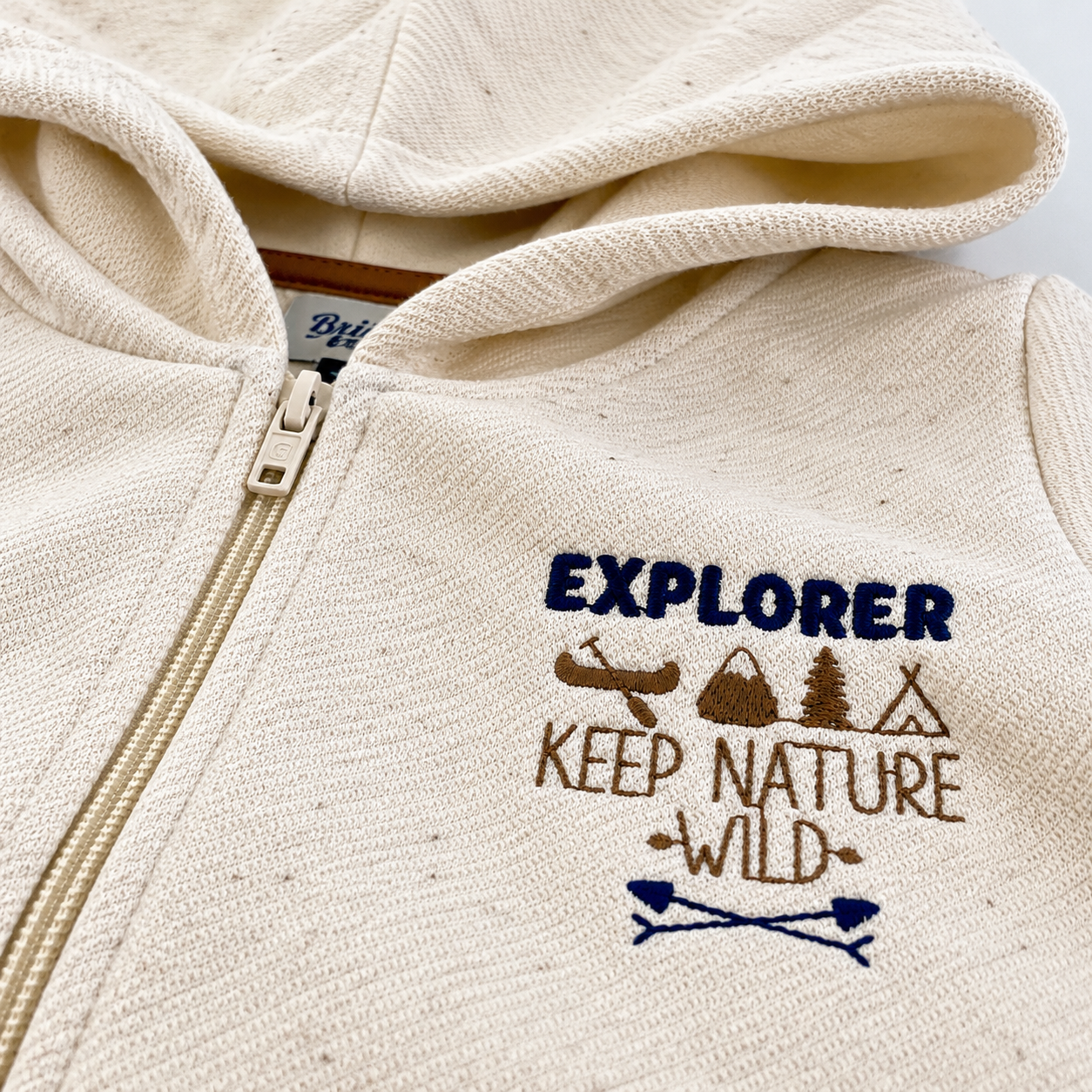 Jaqueta Masculina Brincar e Arte Explorer Moletom