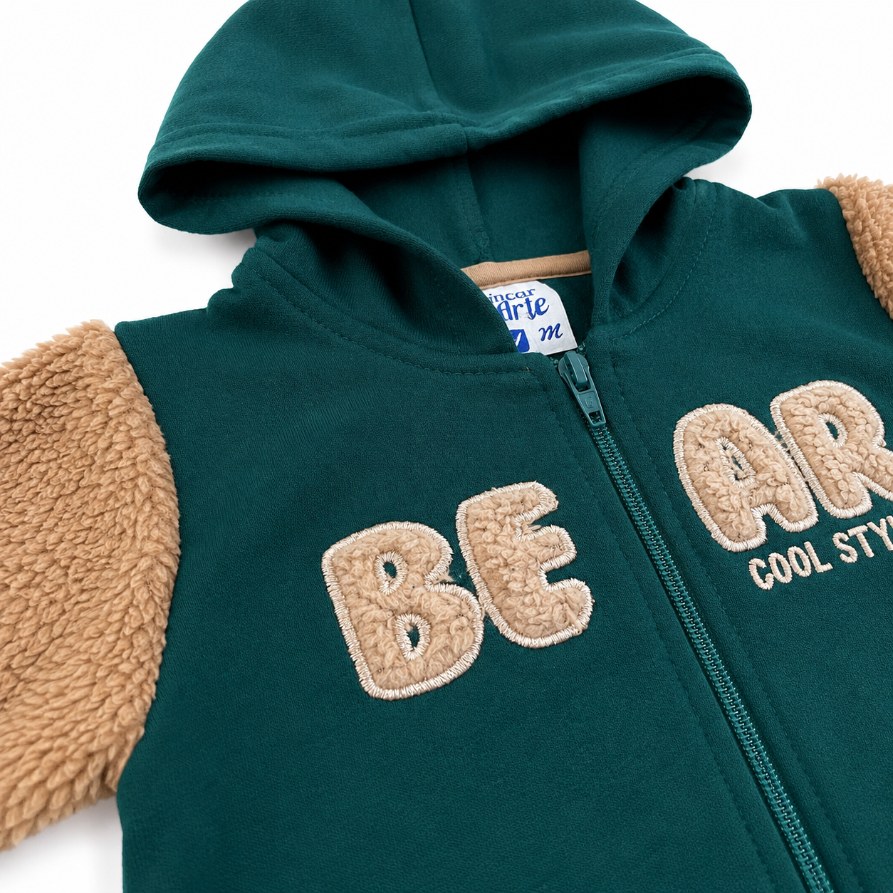 Conjunto Masculino Brincar e Arte Bear Moletom