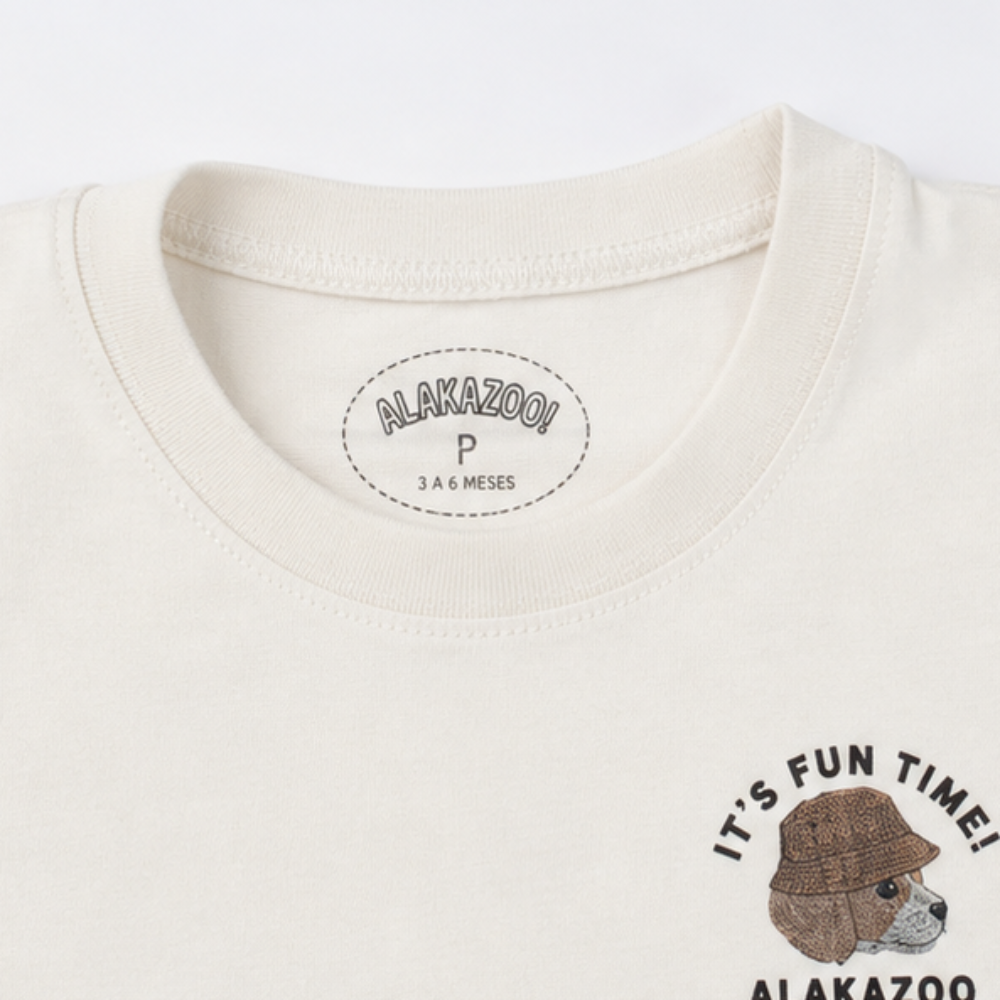 Conjunto Infantil Masculino Alakazoo Cachorrinho Fun Time