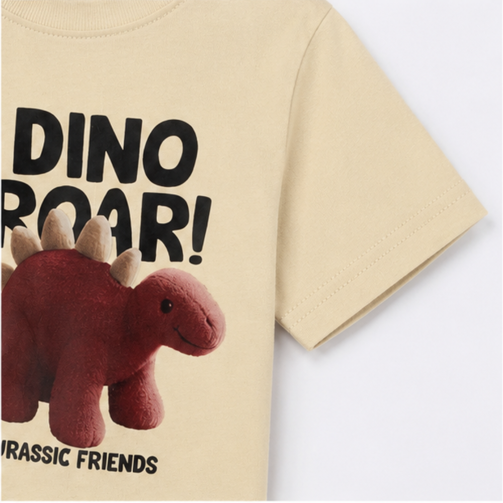 Conjunto Infantil Masculino Alakazoo Dino Skateboard Casual