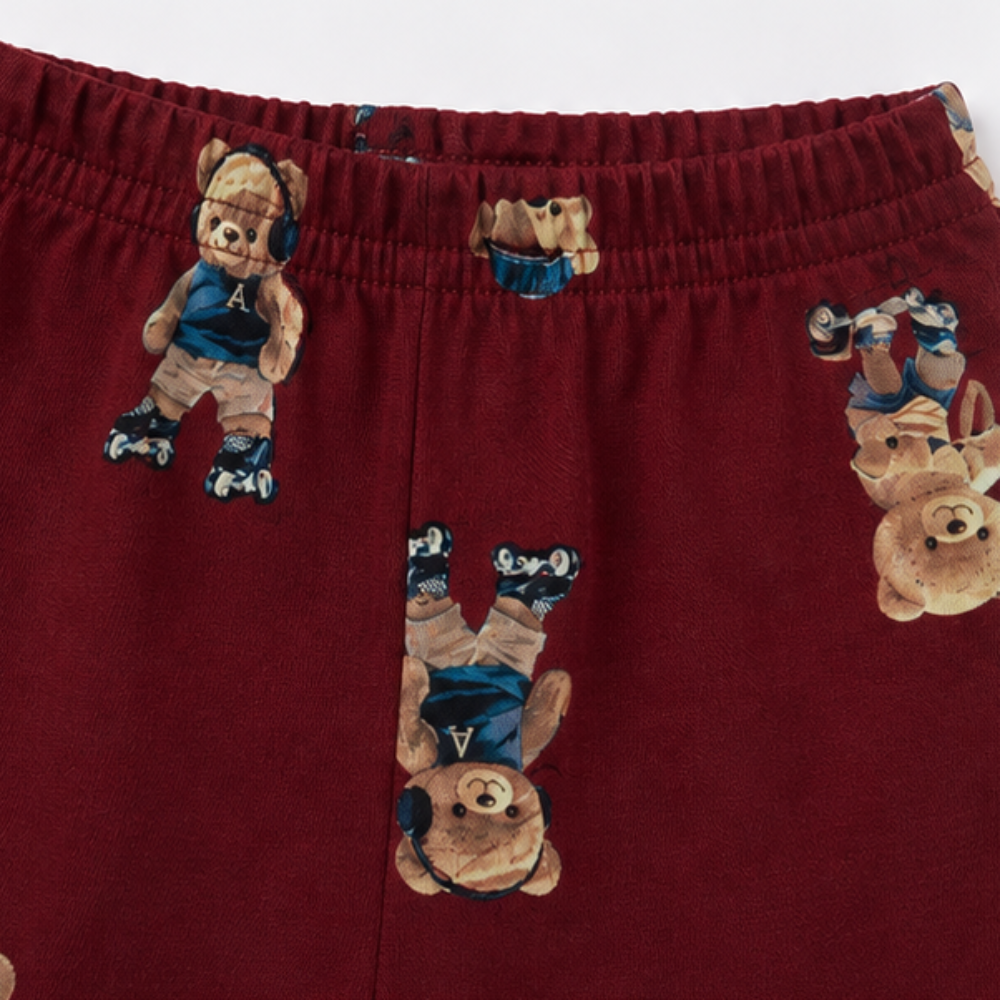 Conjunto Infantil Masculino Alakazoo Go Team Bear Casual