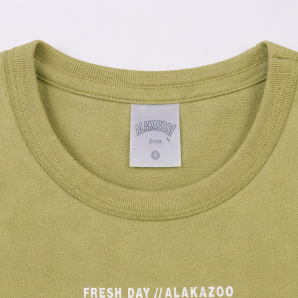 Conjunto Infantil Masculino Alakazoo Fresh Day Regata e Bermuda