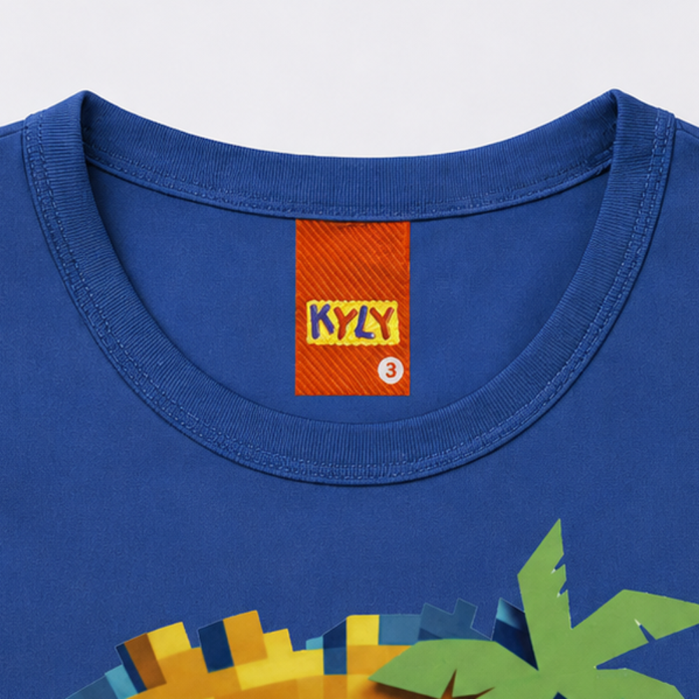 Regata Infantil Masculina Kyly Surf Quest Algodão Premium