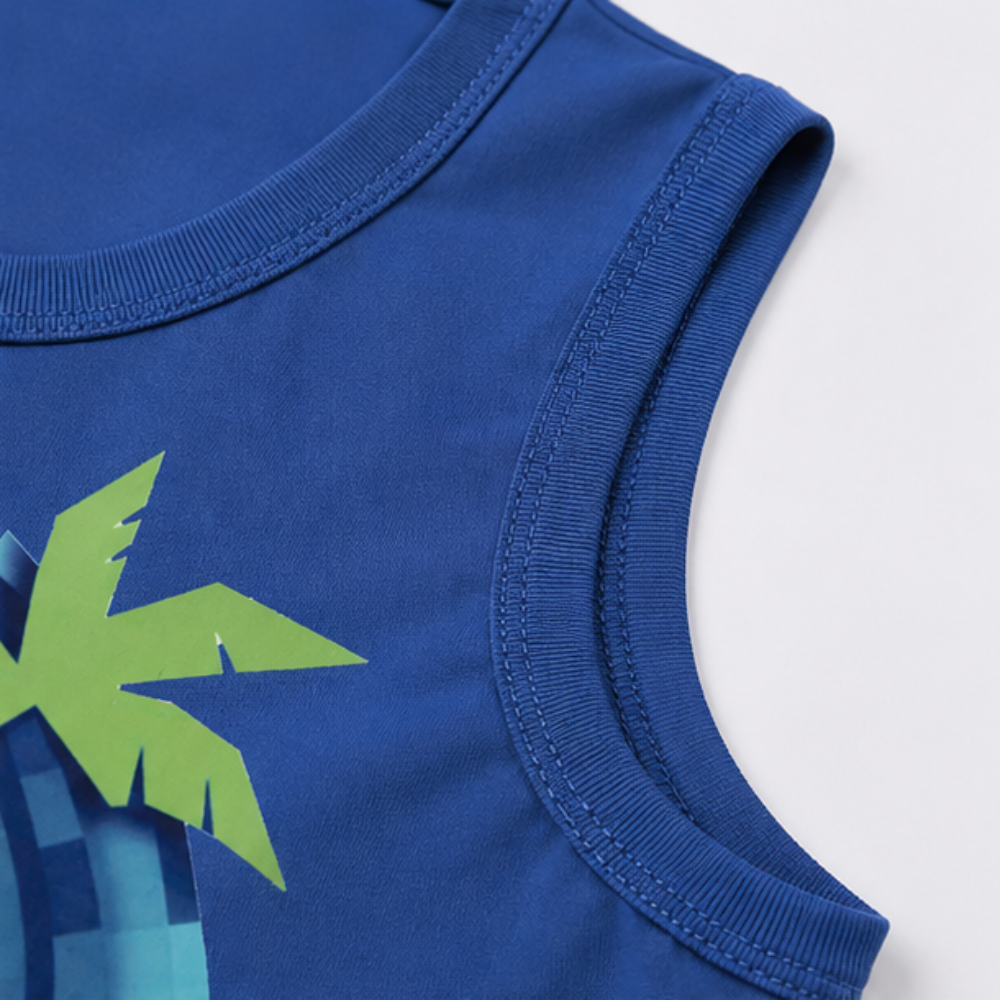 Regata Infantil Masculina Kyly Surf Quest Algodão Premium