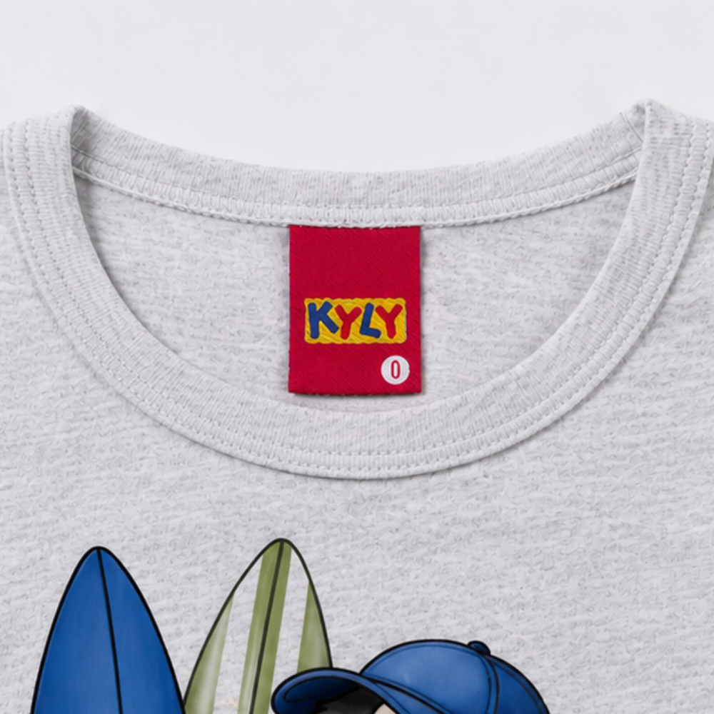 Conjunto Infantil Masculino Kyly Relax & Surf - Camiseta + Short Confort