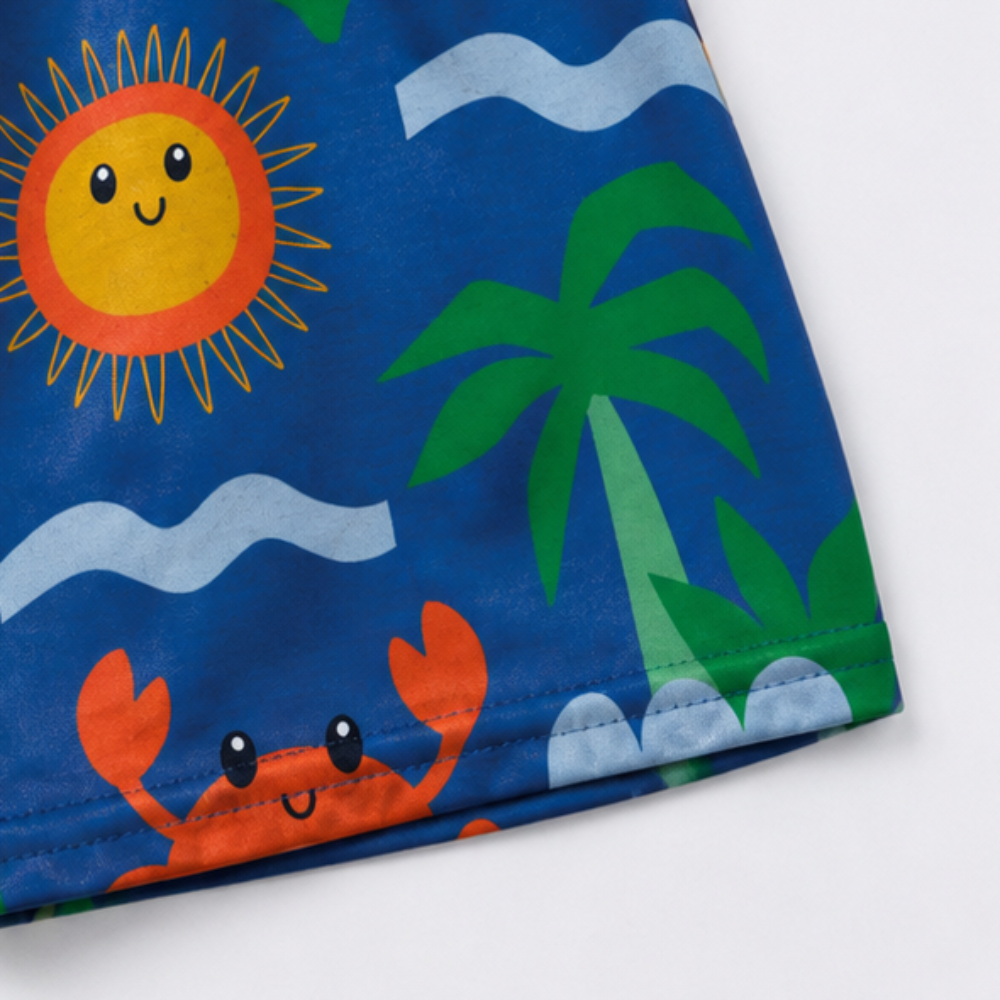 Conjunto Infantil Masculino Kyly Fundo do Mar Enjo