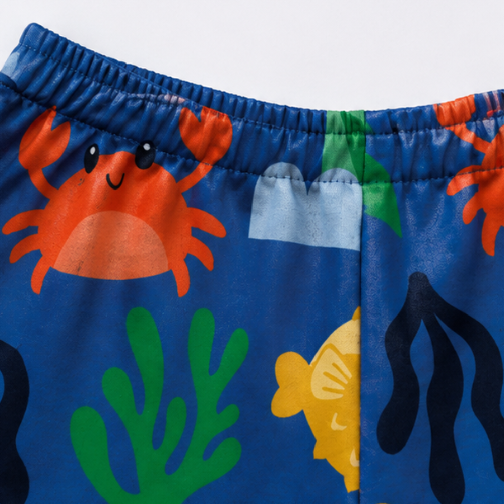 Conjunto Infantil Masculino Kyly Fundo do Mar Enjo
