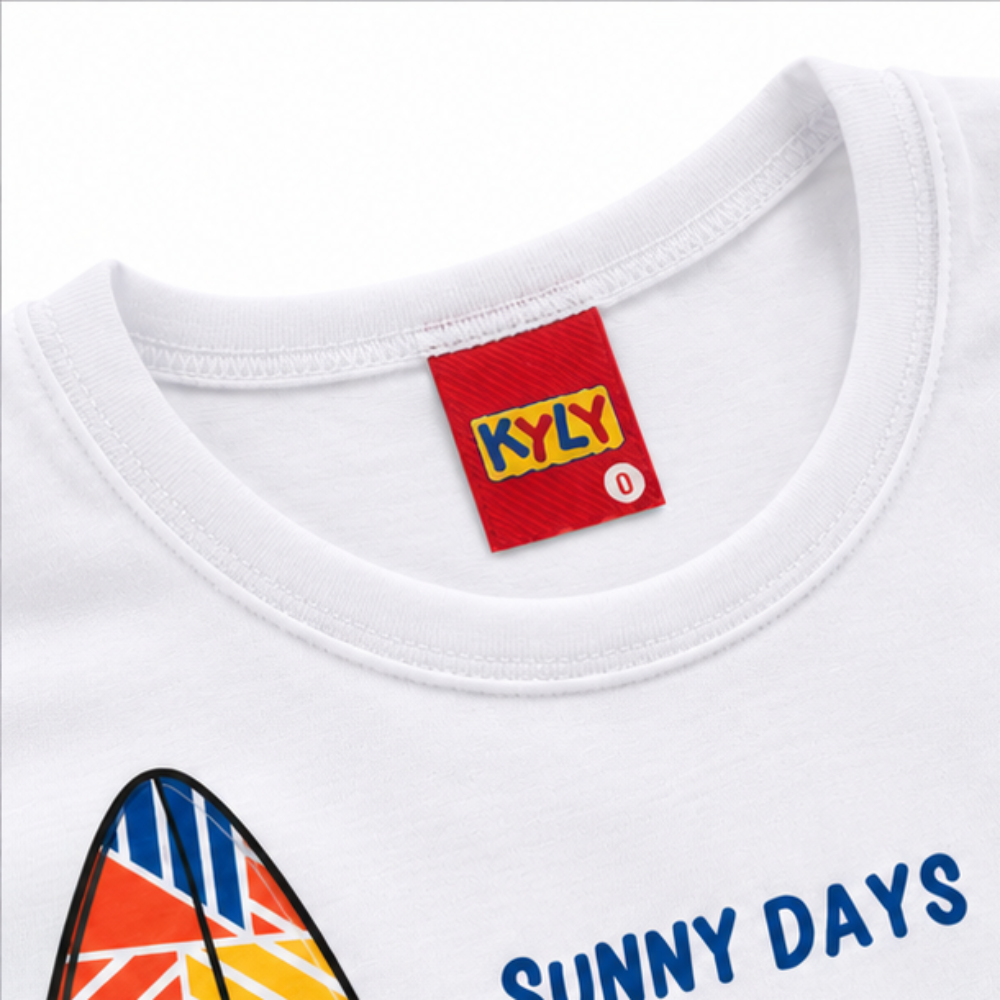 Conjunto Infantil Masculino Kyly Capivara Sunny Days Camiseta e Bermuda