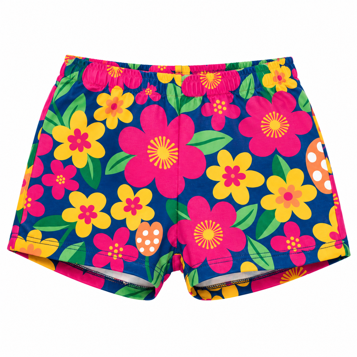 Conjunto Infantil Feminino Kyly Flores Blusa e Short