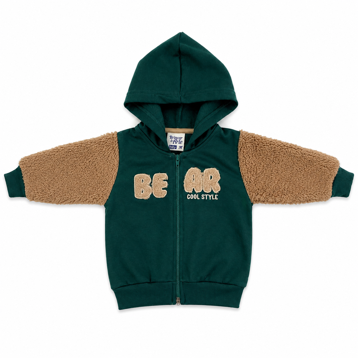 Conjunto Masculino Brincar e Arte Bear Moletom