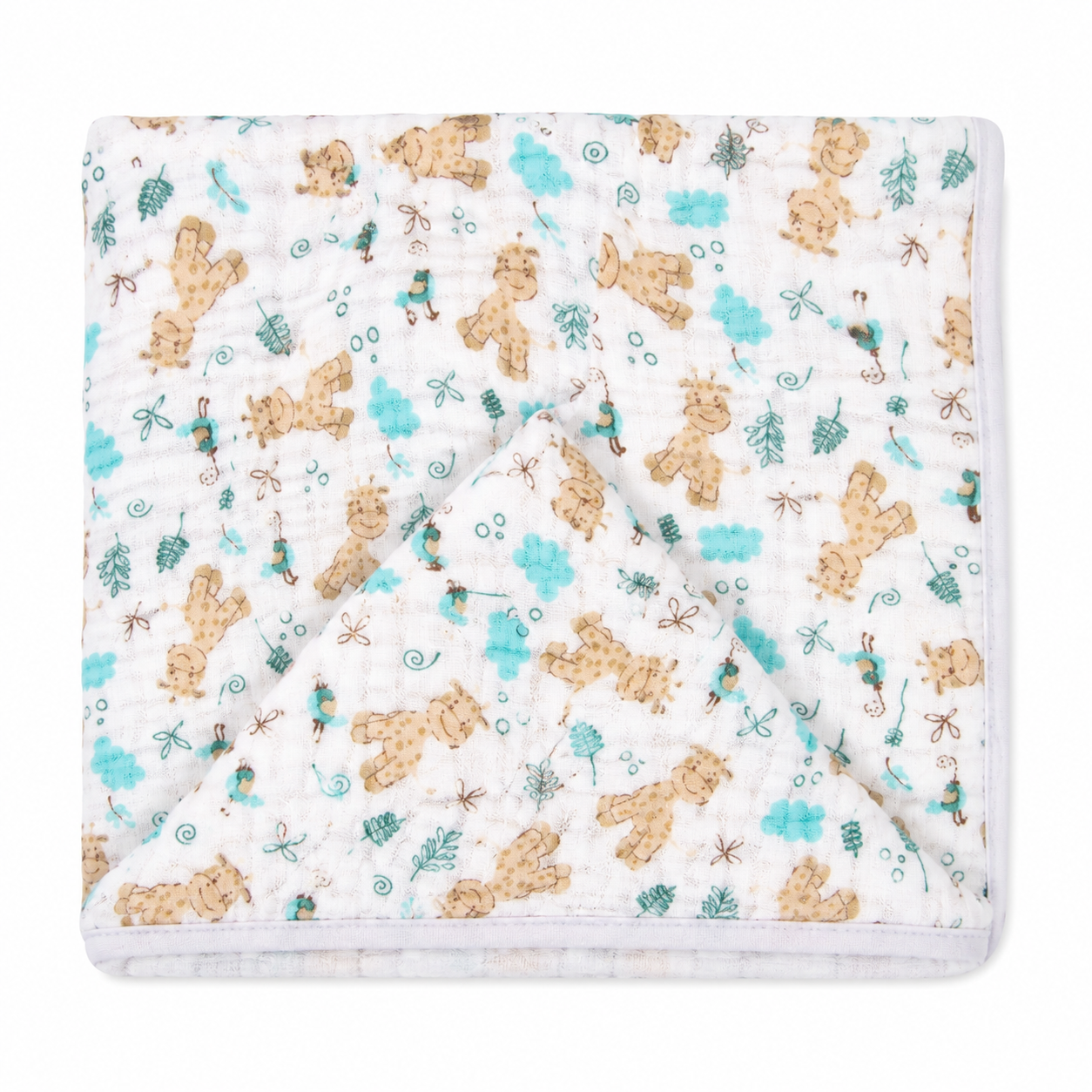 Toalhão de Banho Infantil Soft Dengo com Capuz 1,00m x 85cm Estampado