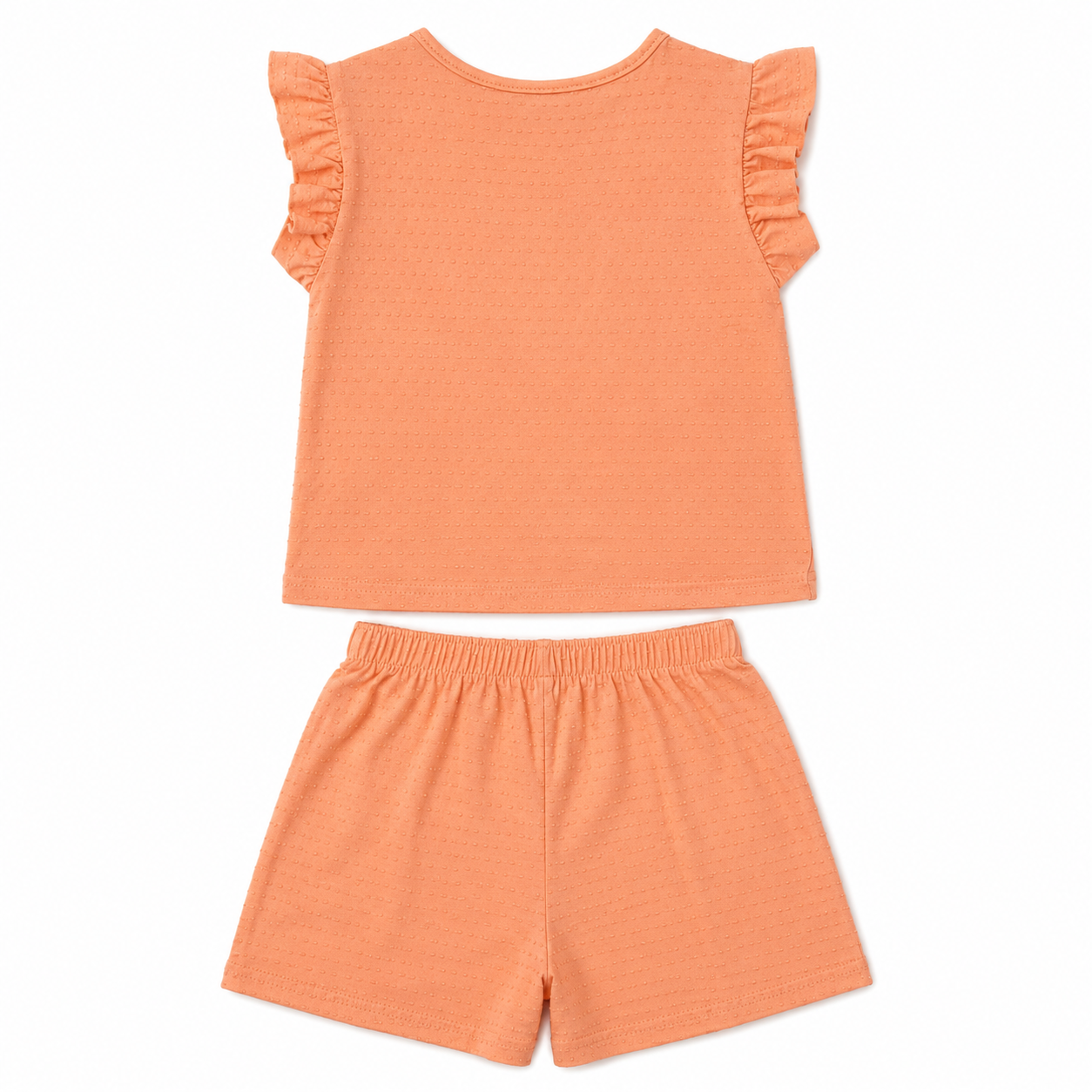 Conjunto Infantil Feminino Alakazoo Blusa e Short Texturizado Casual
