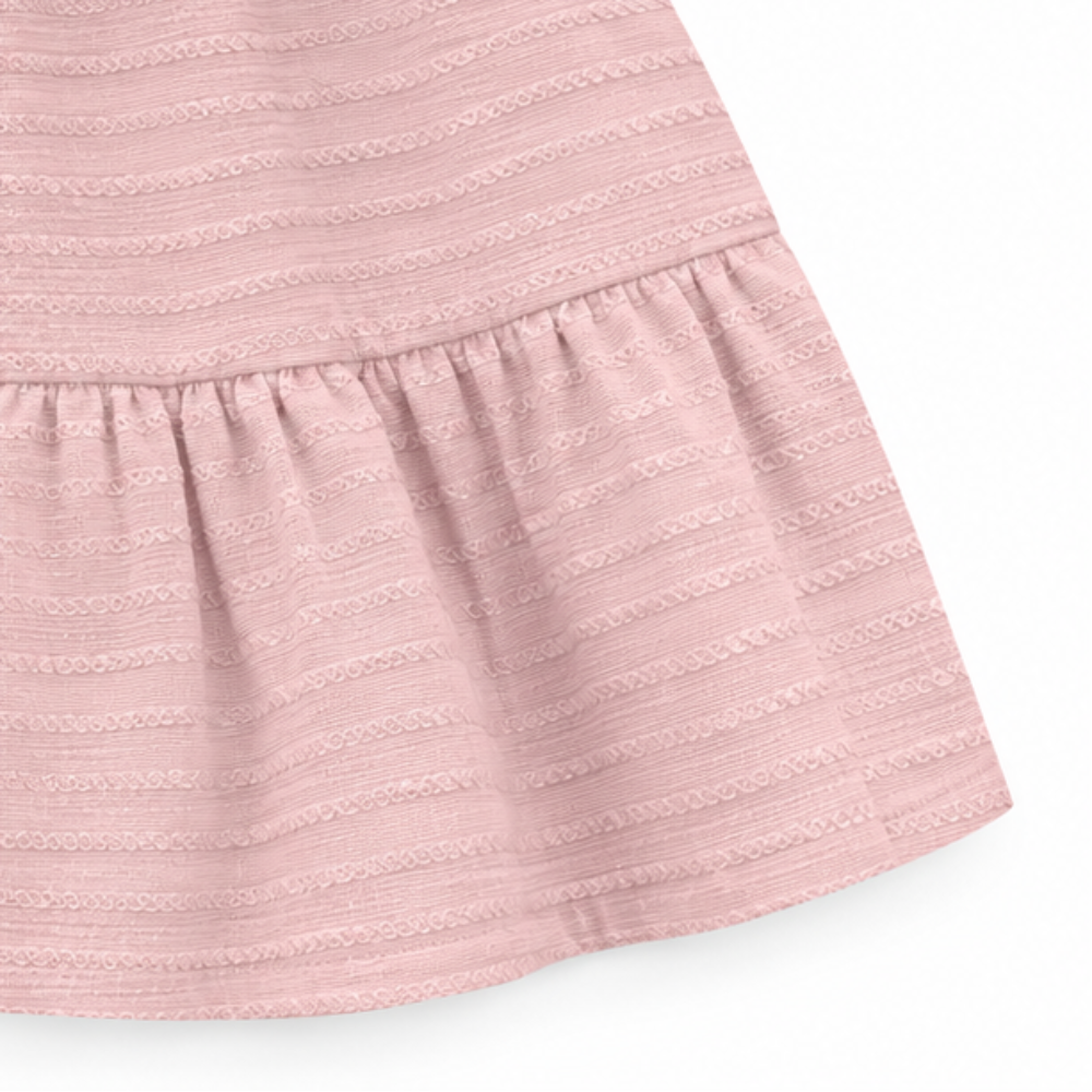Vestido Infantil Milon Delicado com Pérolas