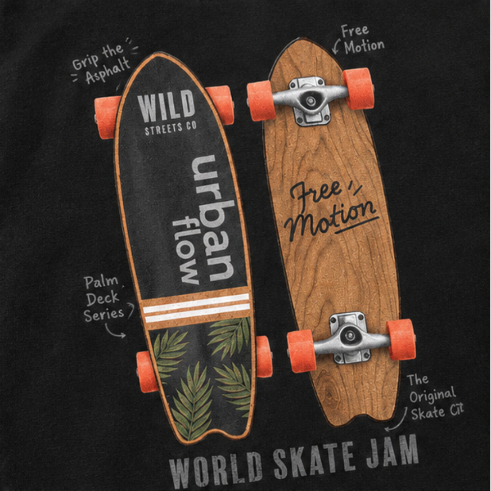 Camiseta Masculina Bebê Kyly Skate Urban Manga Curta