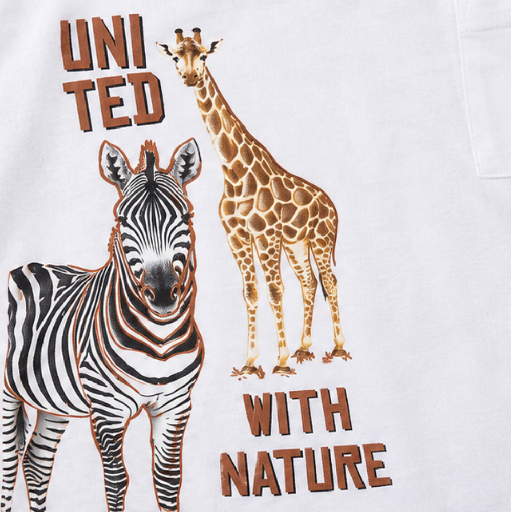 Conjunto Infantil Masculino Kyly Bebê Safari United T-Shirt e Short
