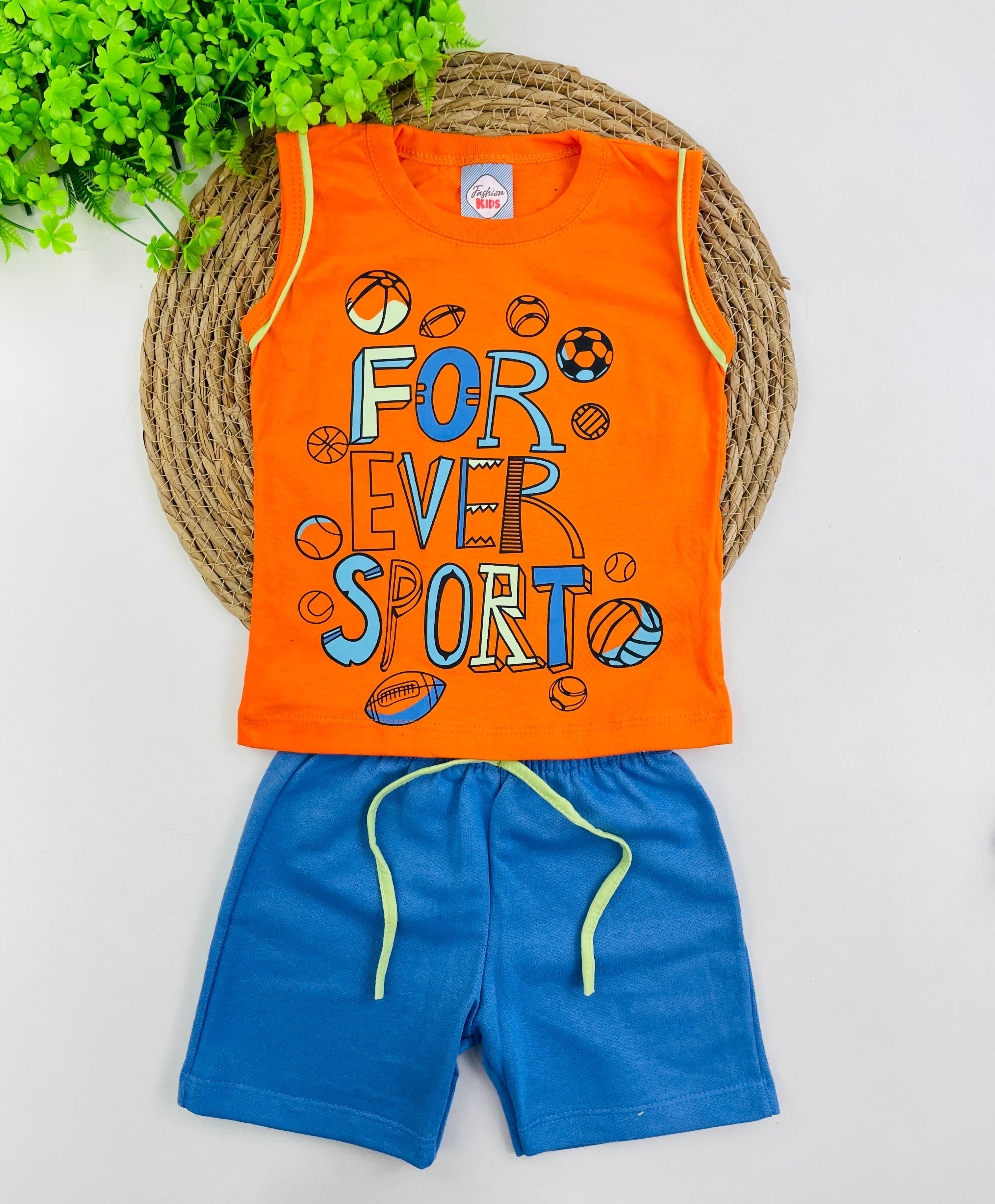 Conjunto Masculino Fashion Kids Forever Sport
