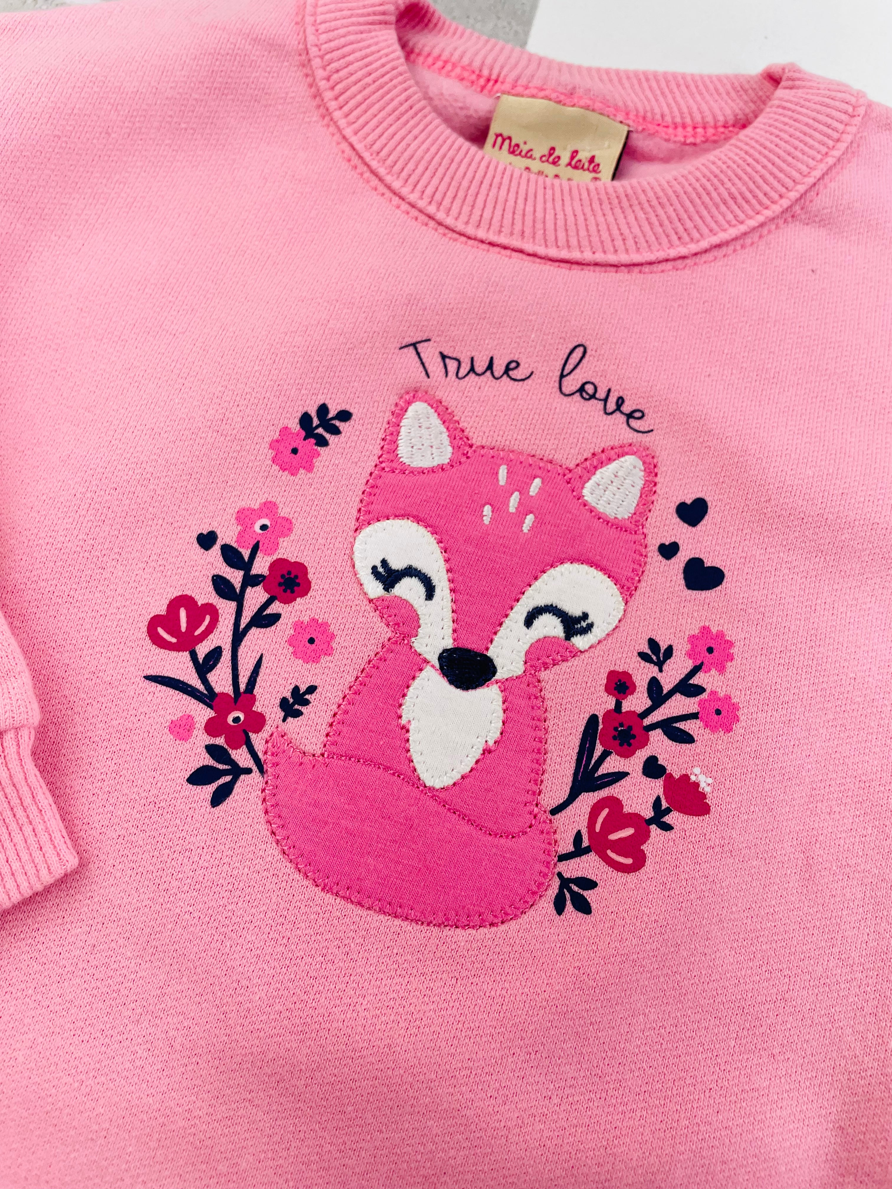 Conjunto Meia De Leite True Love