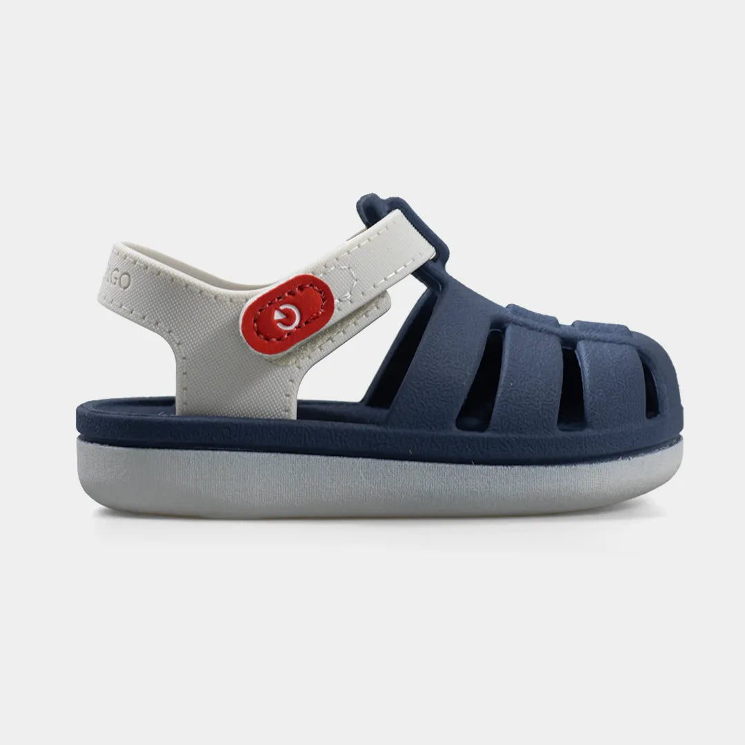 Sandália Baby Cartago Oslo II Grendene Kids com Fecho Ajustável