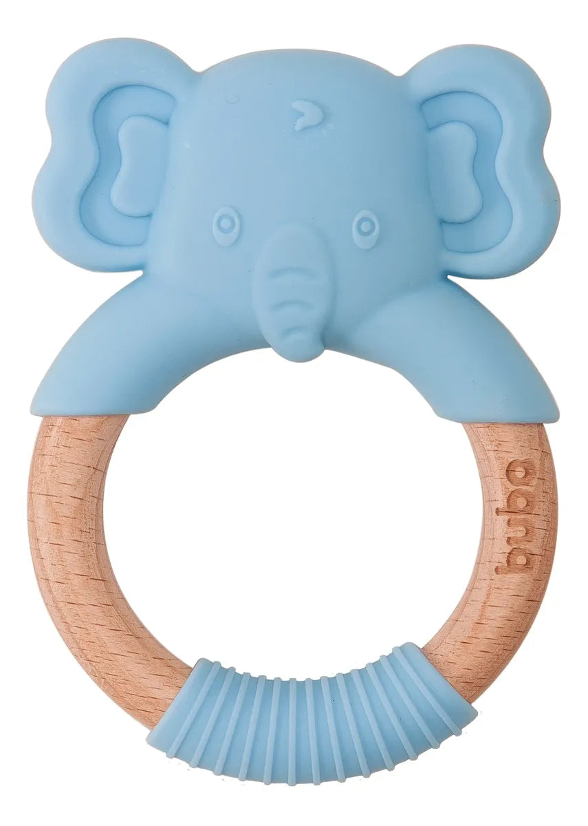 Mordedor de Silicone e Bambu – Buba | Alívio para a Dentição | BPA Free