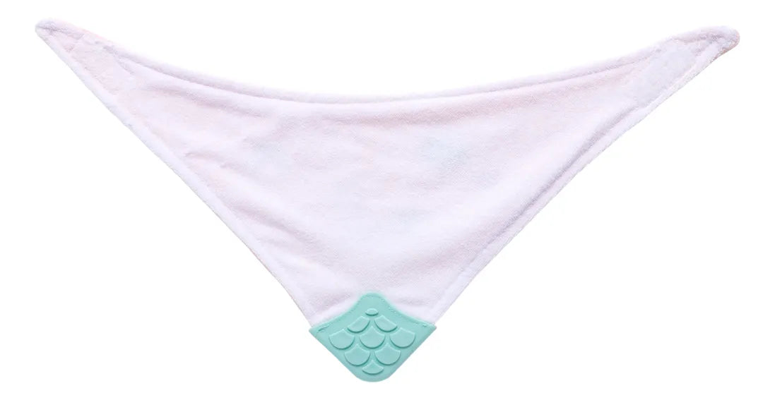 Babador Bandana Infantil Buba Magic com Mordedor de Silicone 4m+