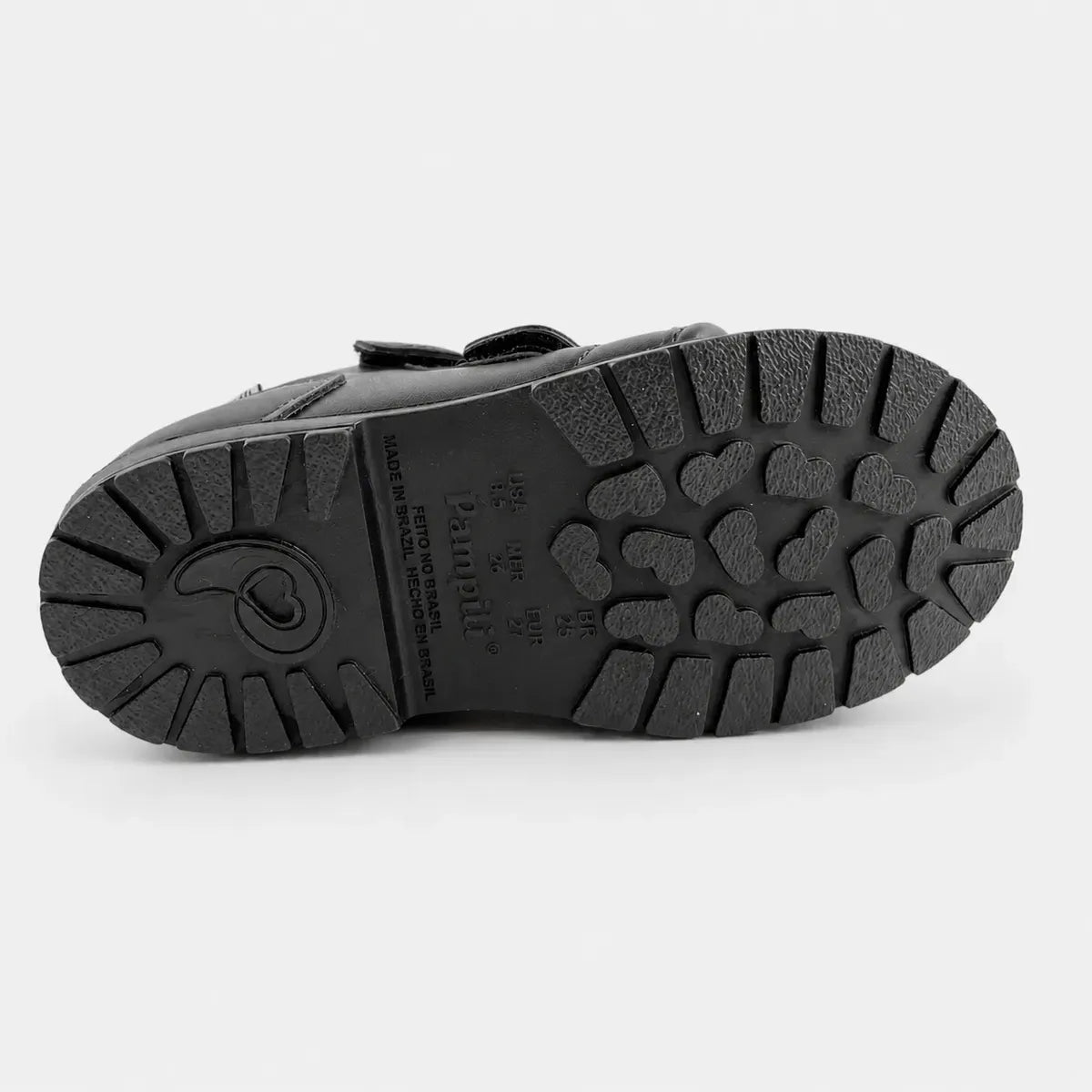 Bota Infantil Feminina Pampili Rubi Preta