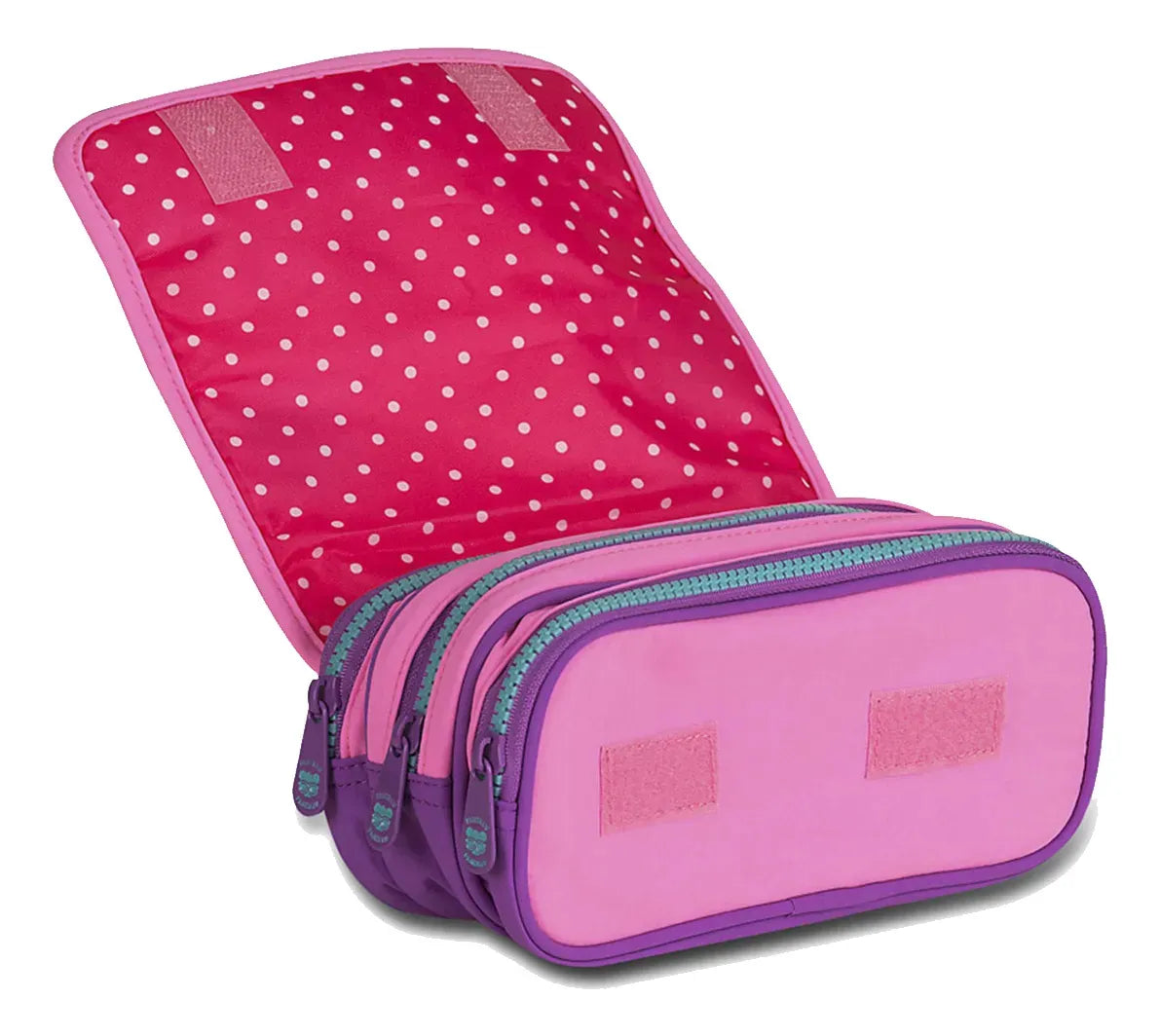 Estojo Triplo Luluca Escolar