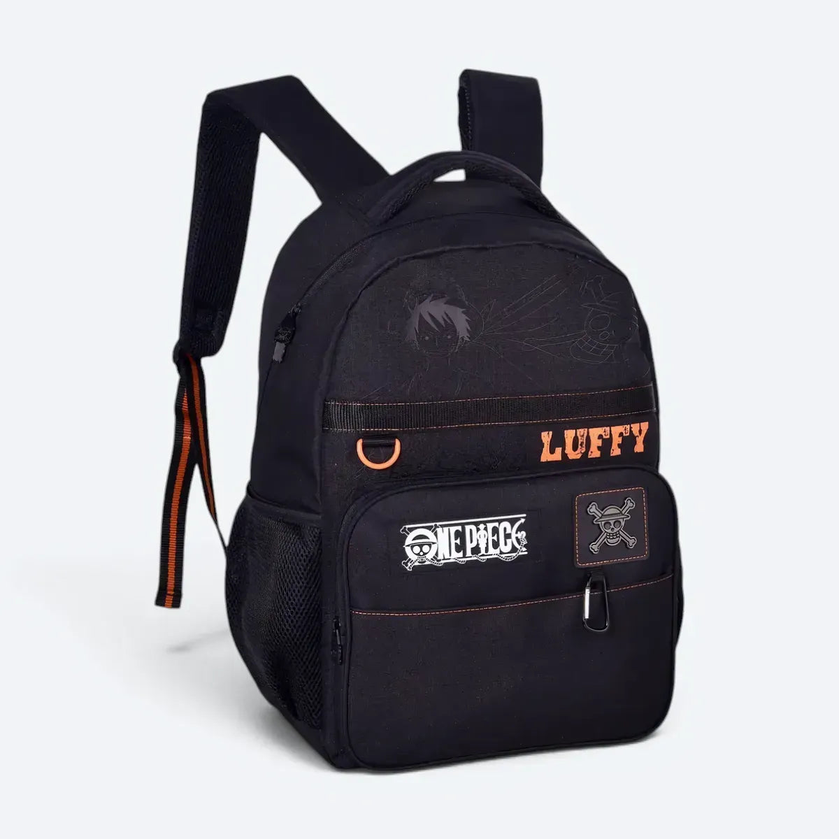 Kit Mochila de Costas Clio One Piece 18" Oficial com Estojo