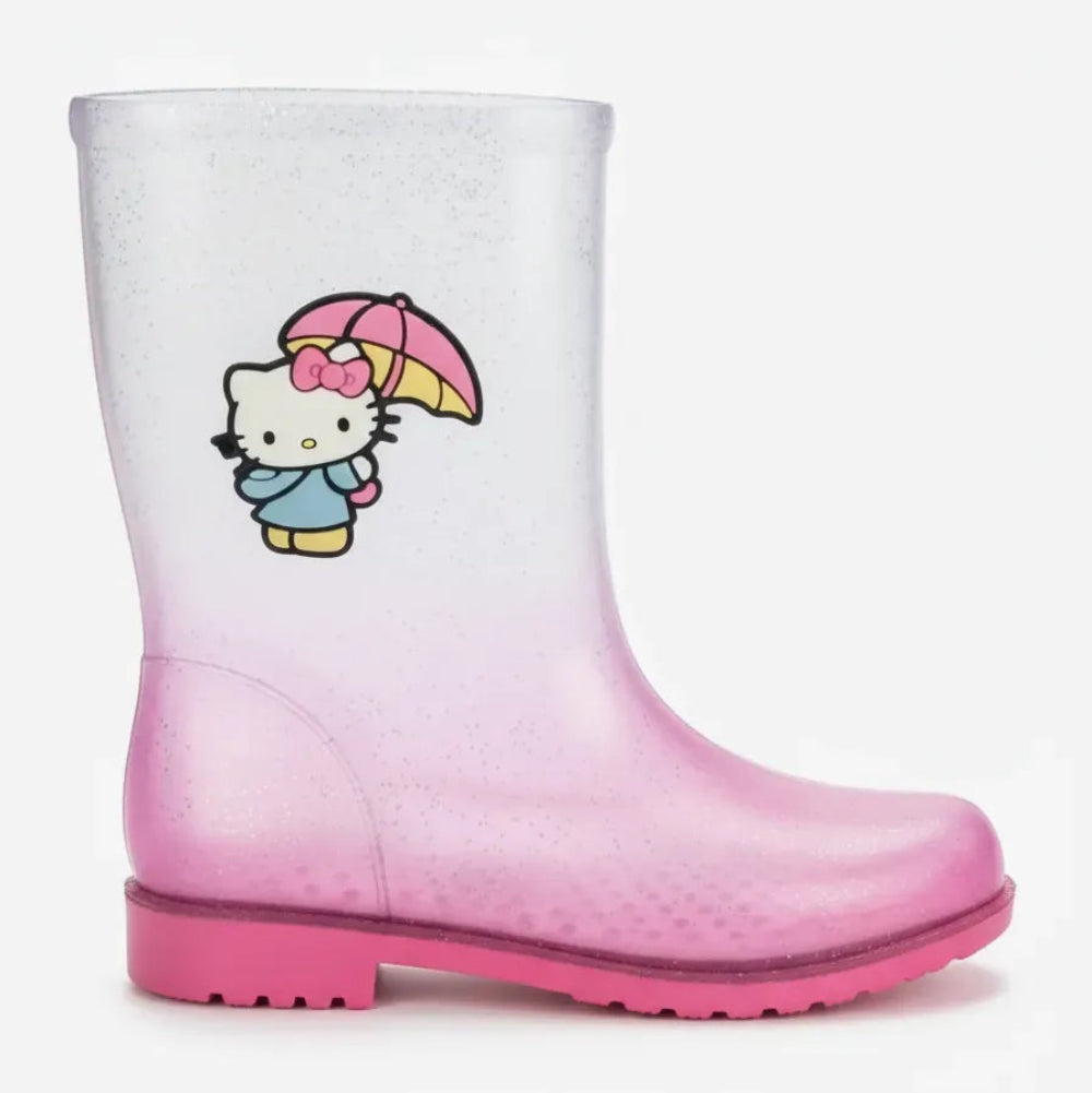 Galocha Infantil Hello Kitty Fall Rain Grendene Kids Impermeável