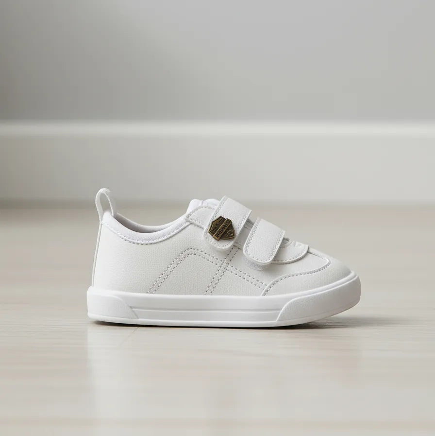 Tênis Infantil Pimpolho Street Urban Casual com Velcro e Solado Flat