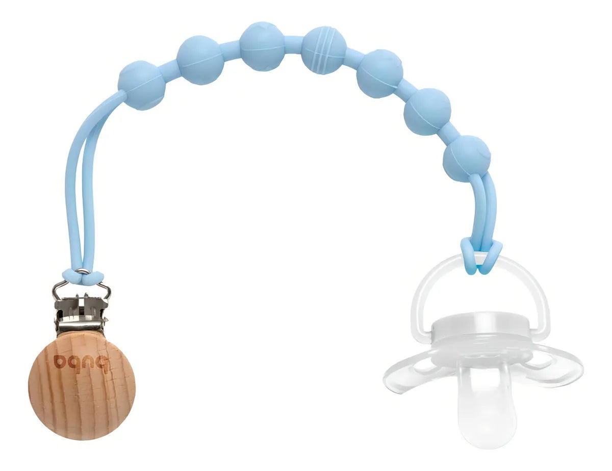 Prendedor de Chupeta Buba Bolinhas em Silicone +3M