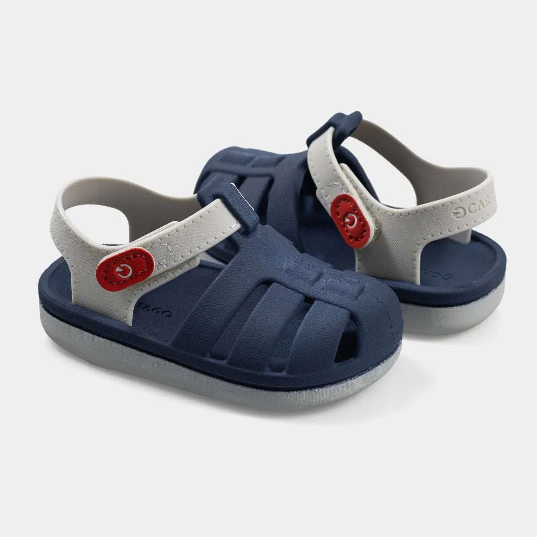 Sandália Baby Cartago Oslo II Grendene Kids com Fecho Ajustável