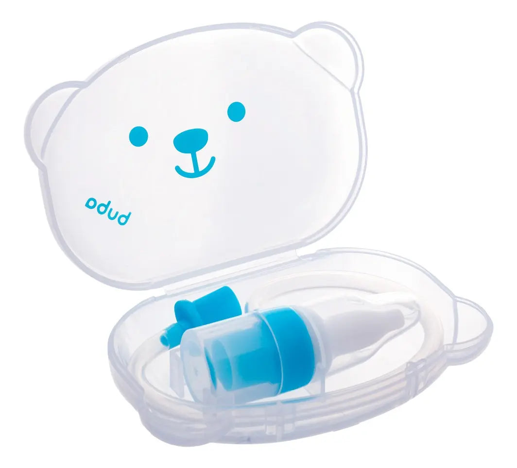 Aspirador Nasal de Sucção Buba Ursinho com Estojo de Viagem 0m+