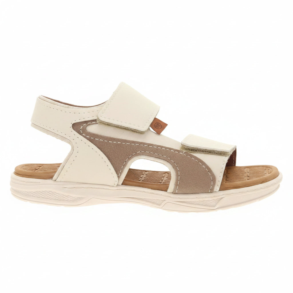 Sandália Papete Infantil Masculina Molekinho Fecho Duplo