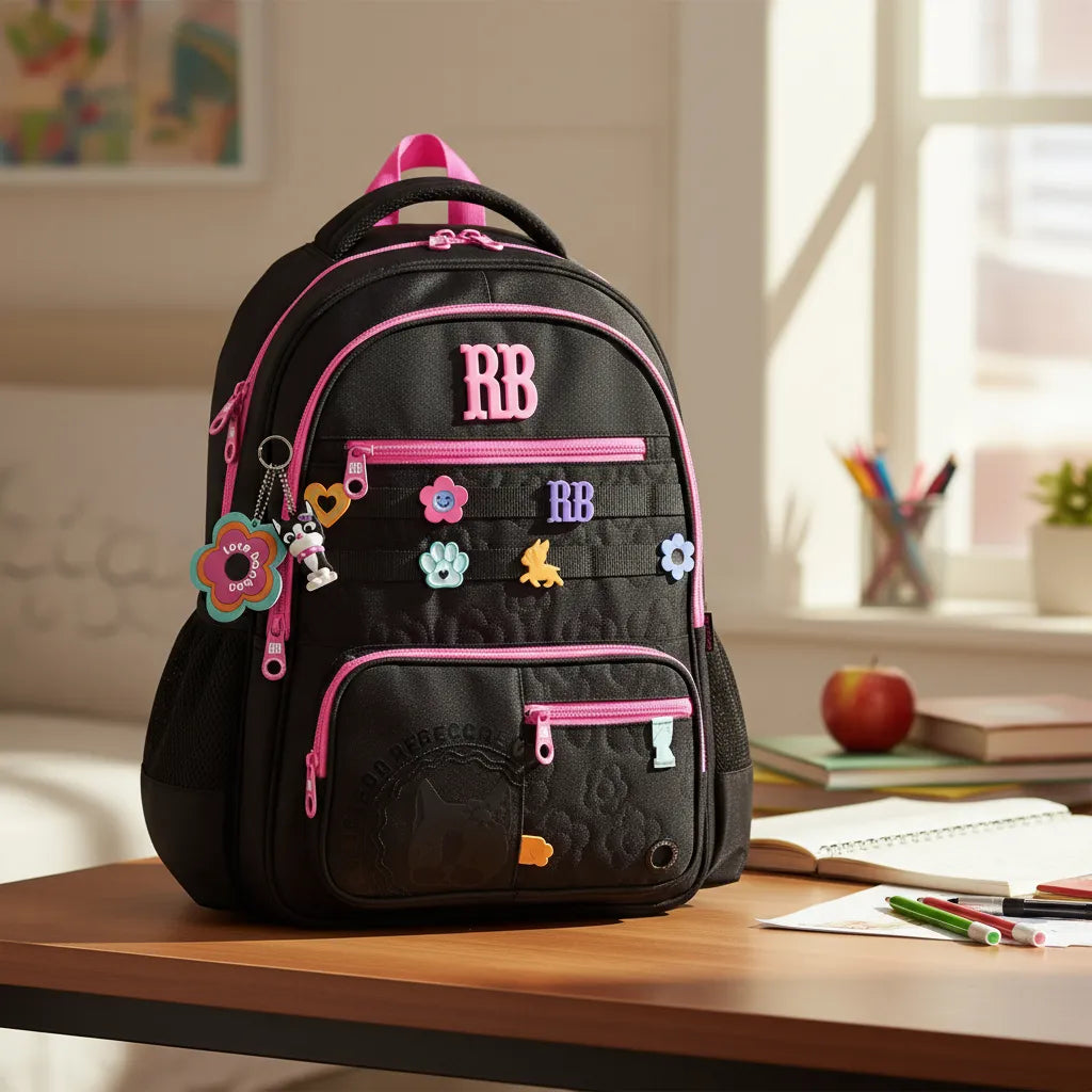 Mochila De Costas Rebecca Bonbon Flower Power 17,5 Escolar