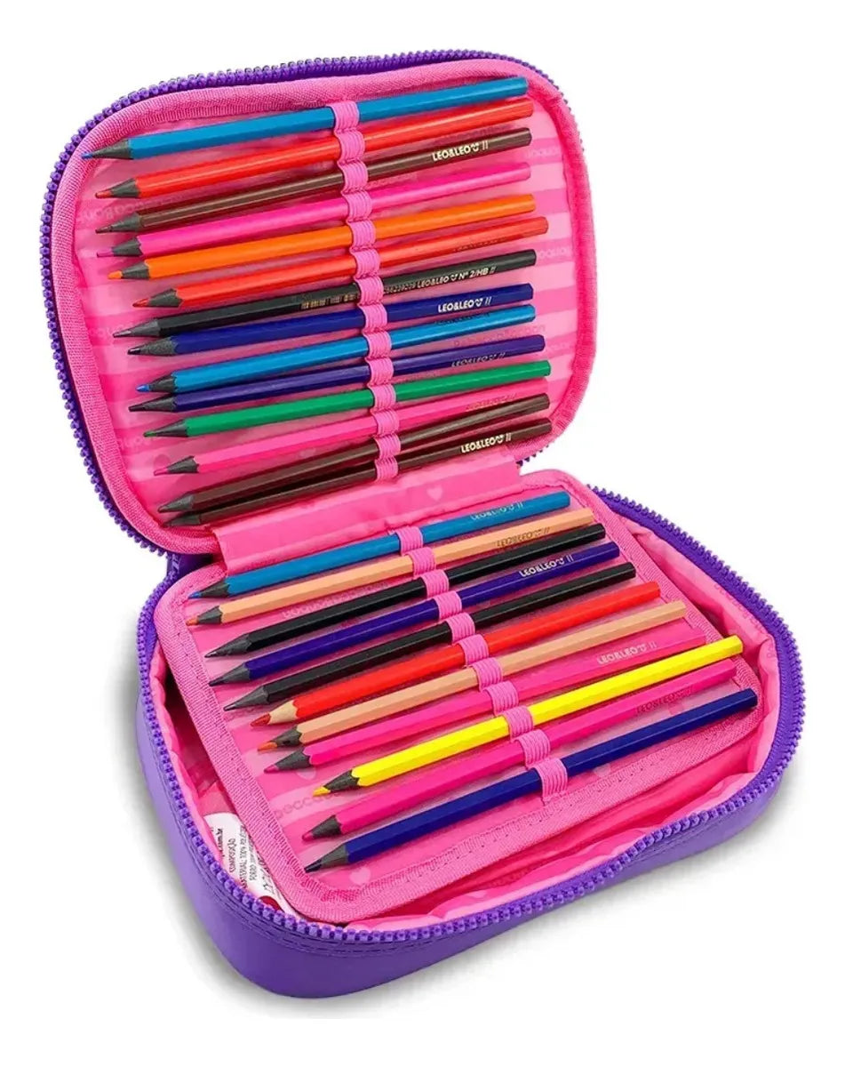 Estojo Rebecca Bonbon Holo Shine 36 Lapis