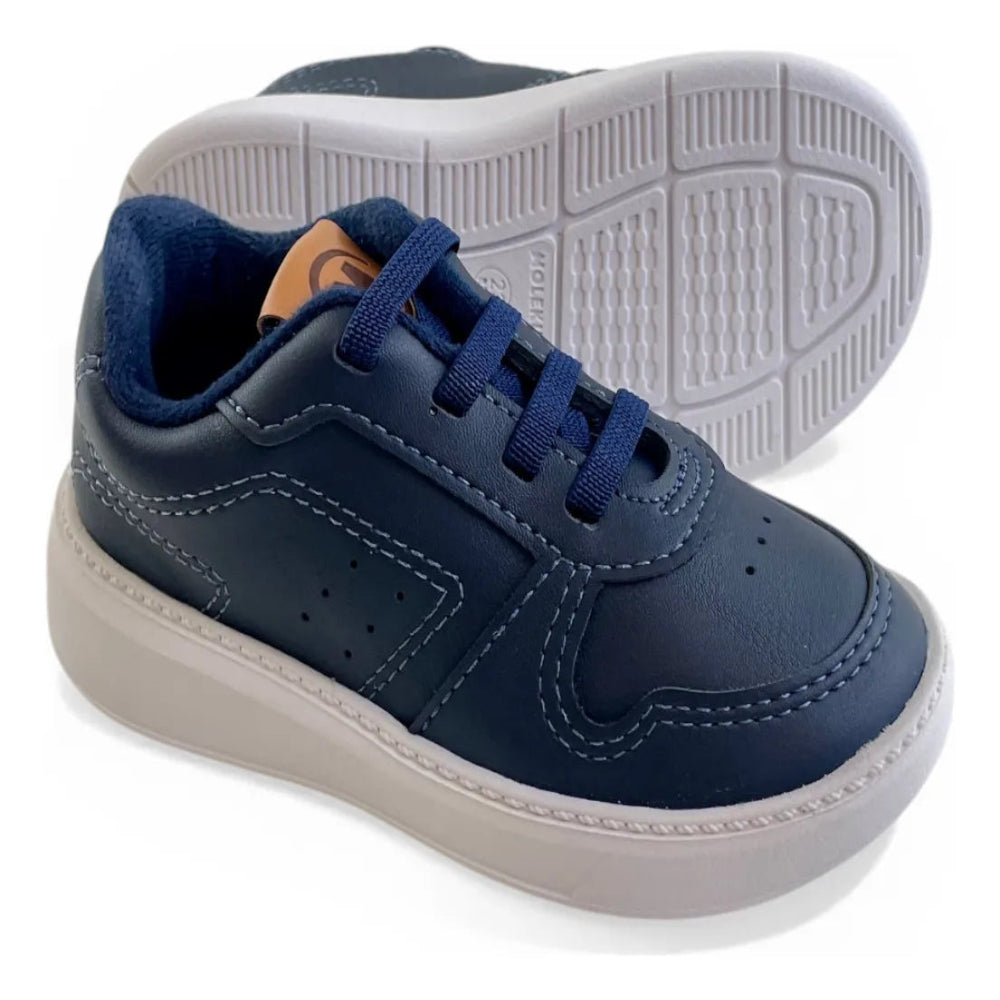 Sapatênis Infantil Masculino Molekinho Casual Mônaco