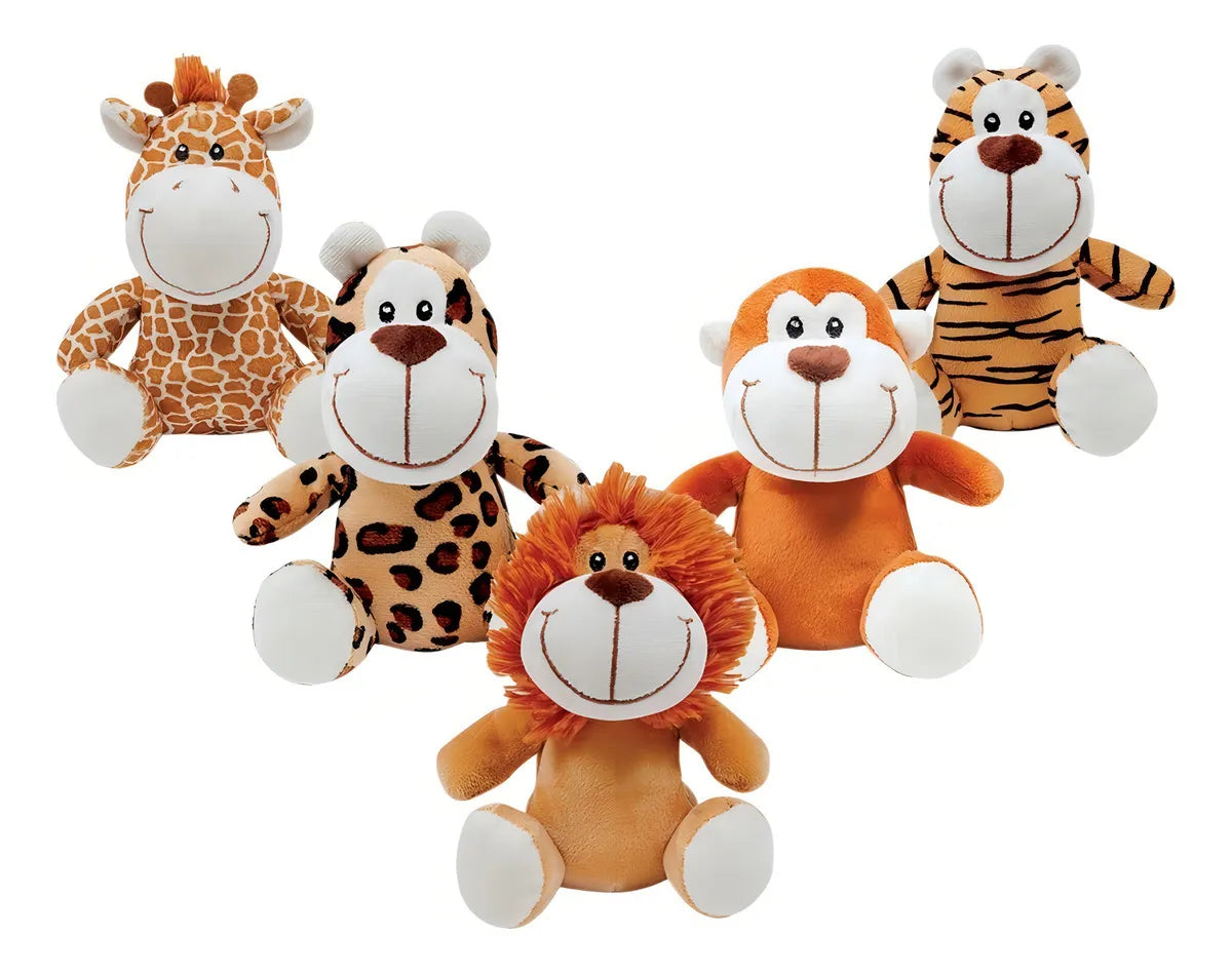 Ursinho De Pelucia Buba Turminha Safari +3 Meses