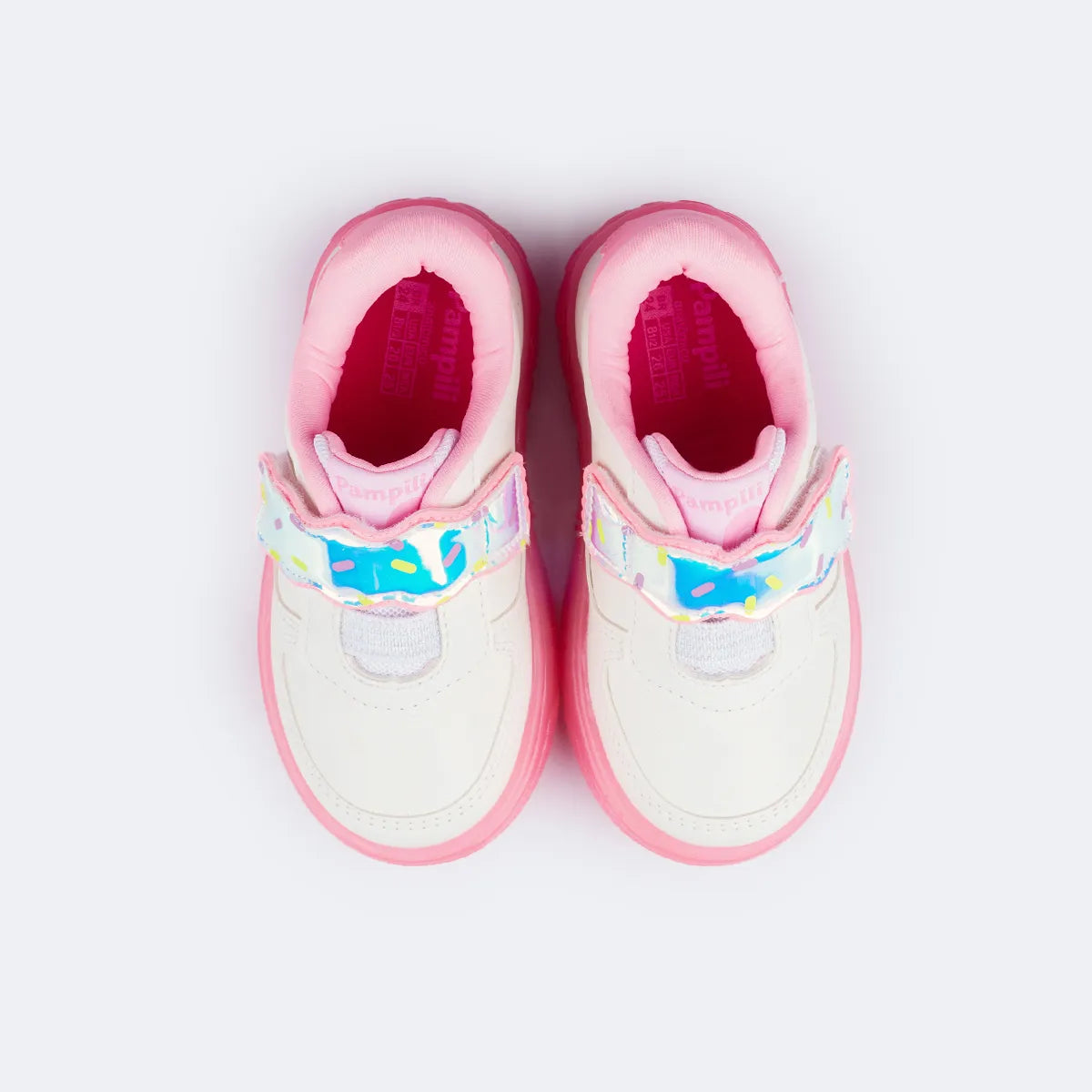 Tênis Pampili Sneaker Luz Granulado