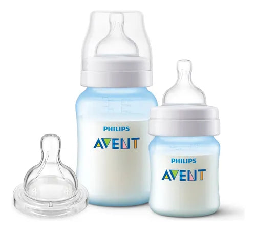 Kit Duplo Mamadeiras Avent Anti-Colic